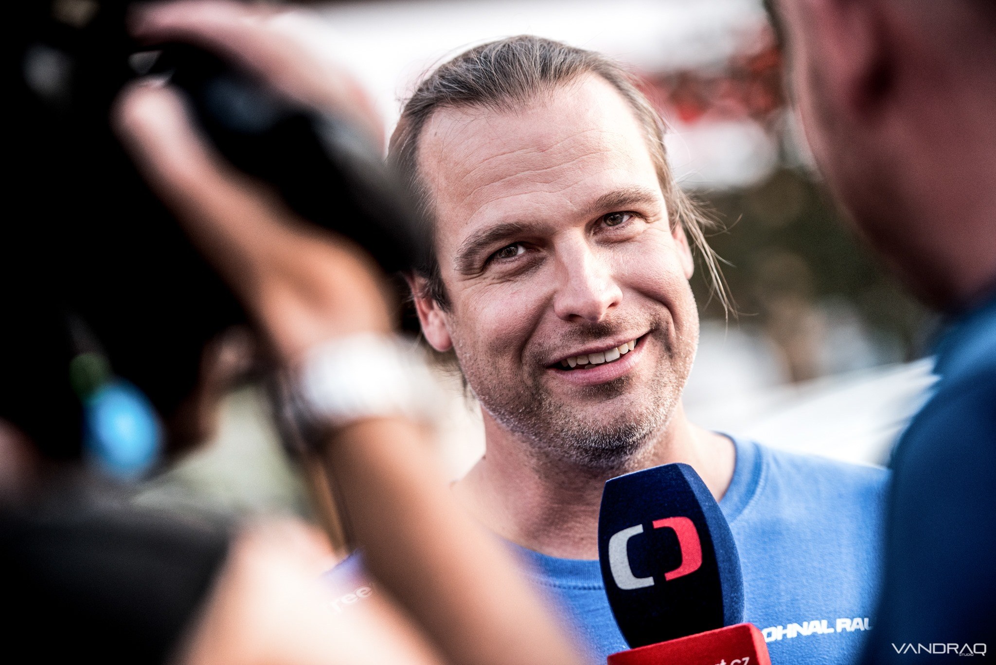 Jan Dohnal při rozhovoru po soutěži
